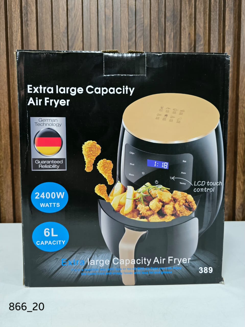 قلاية هوائية 6ليتر 