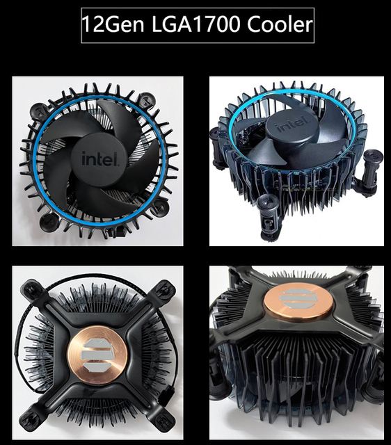Intel LGA 1700 Original Fan – PWM Aluminum Stock Cooler Fan From Intel 12th / 13th Processor | 1 YEAR WARRANTY