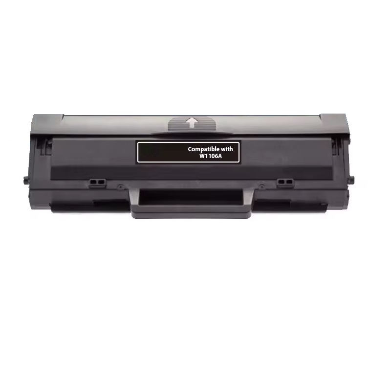 106A W1106A Compatible Toner Cartridge Replacement with Chip Compatible with HP 106A W1106A, Toner Cartridge for HP Laser 107w / 107a / 107r, HP Laser MFP 135wg / 137fwg / 135a / 135r / 135w / 137fnw, Black