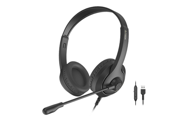 A4TECH FSTYLER USB HEADPHONE GREY FH100U