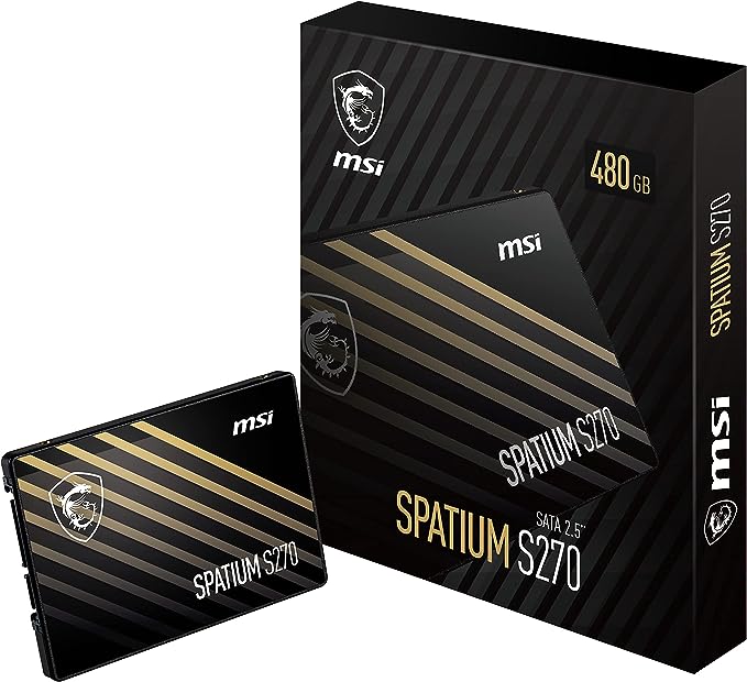 MSI SPATIUM S270 480GB INTERNAL SSD SATA 2.5