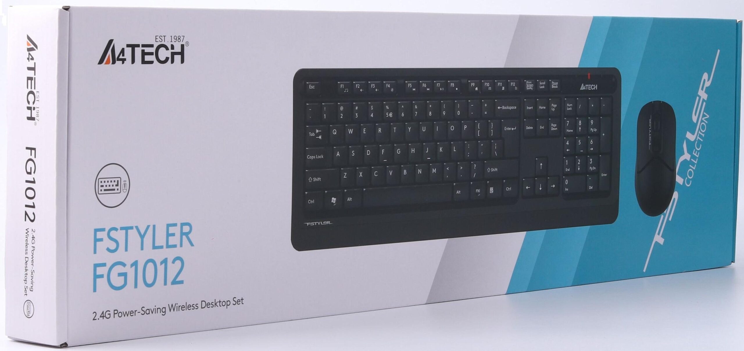 A4Tech FG1012 2.4G Wireless Desktop Combo ENG/AR