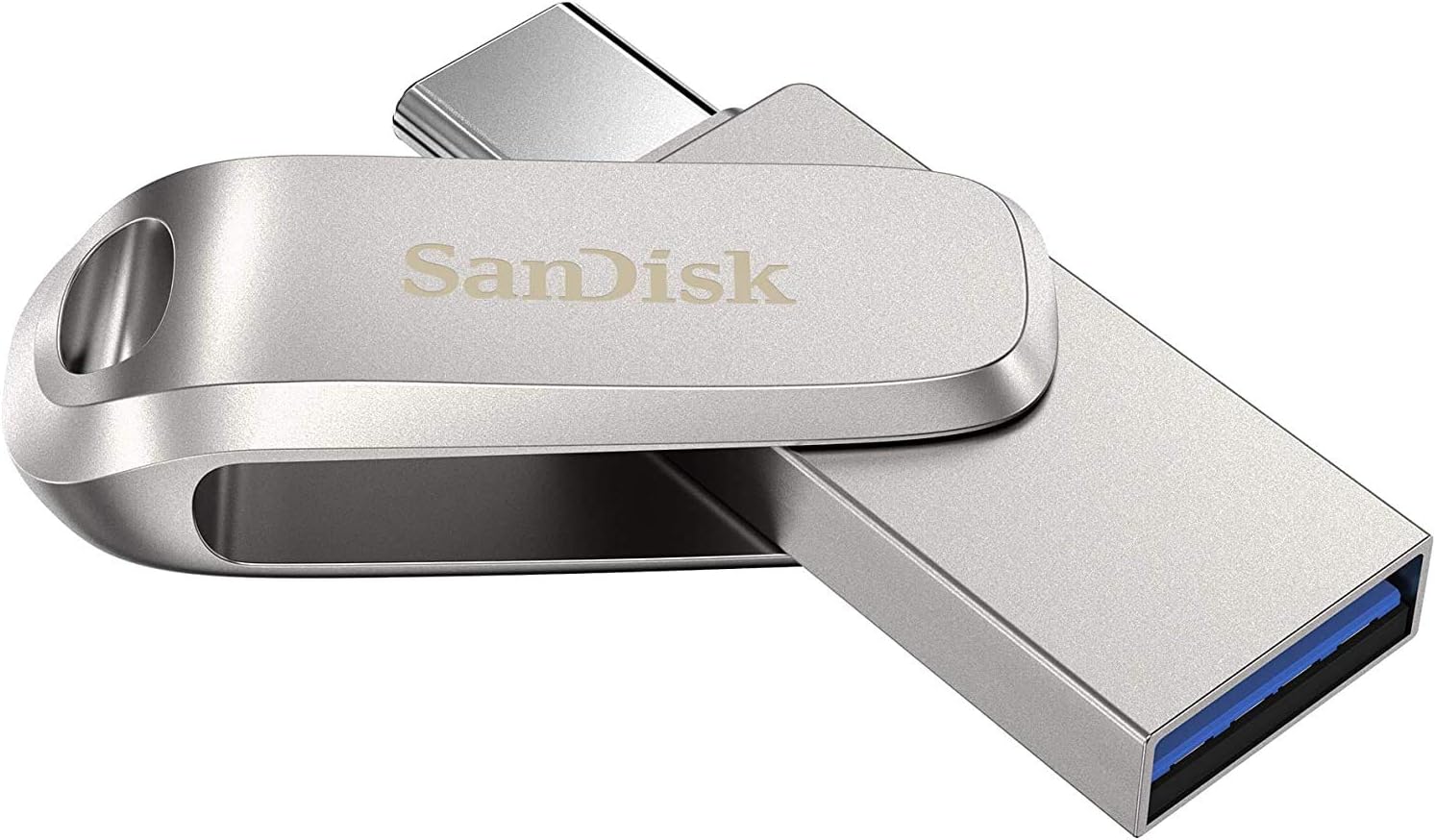 SanDisk Ultra Dual Drive Luxe USB Type-C 64GB Flash Drive and and USB Type-A 3.1connector – High Speed 400MB/s for Smartphones, Tablets, and Computers
