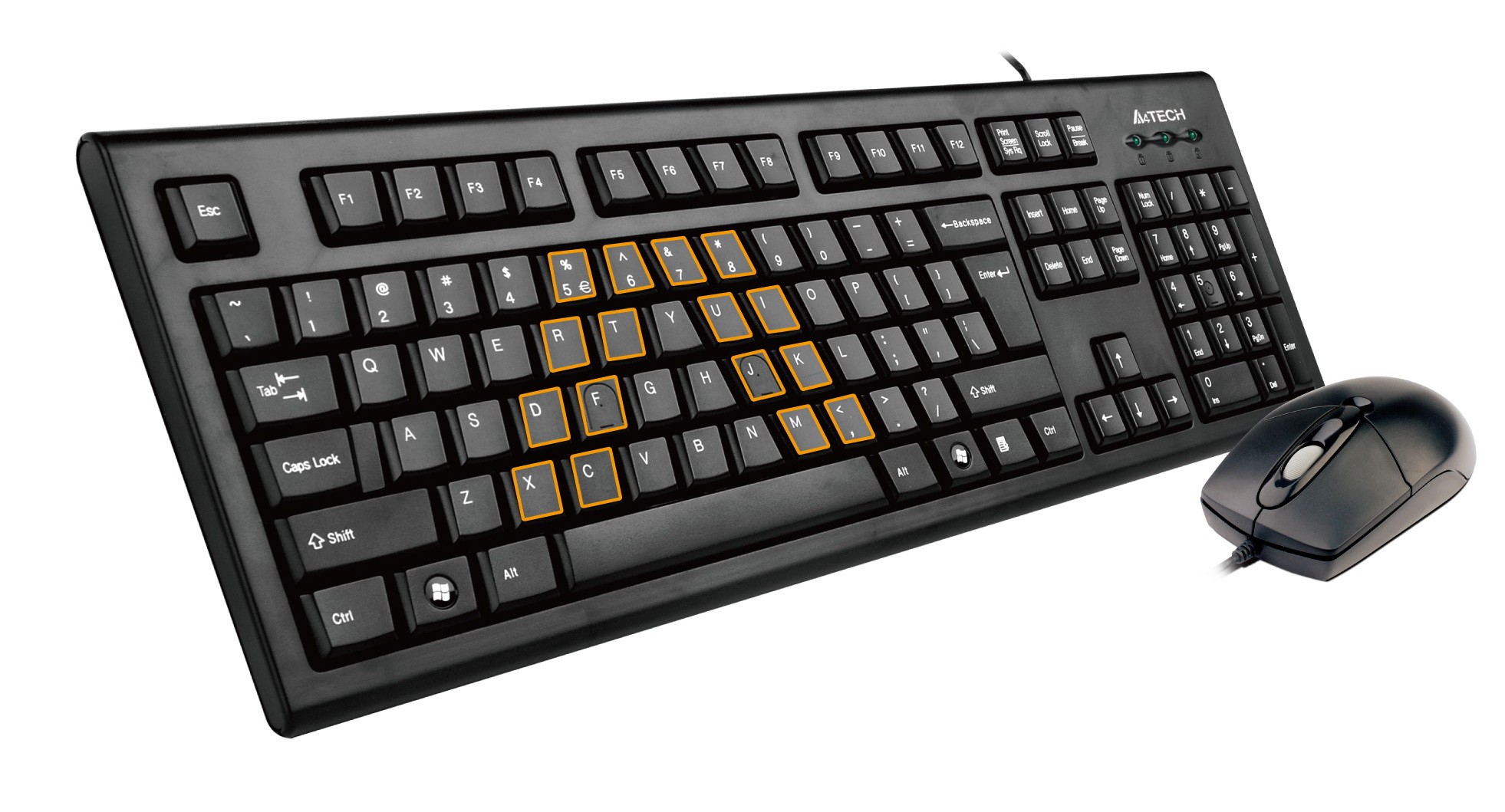 A4Tech KRS-8372 USB Keyboard and Mouse Combo