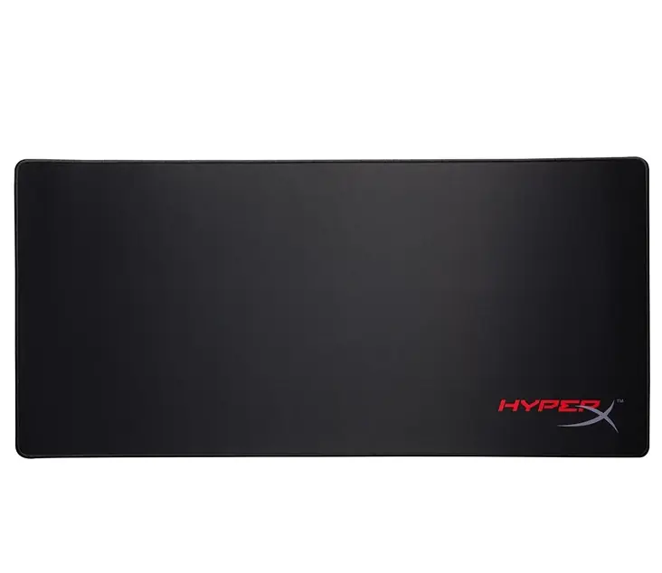 Mouse Pad Black XLARGE 400x900x4mm – Extended Gaming Mouse Mat, Smooth Surface, Non-Slip Rubber Base, Durable Stitched Edges (No Box, Black)