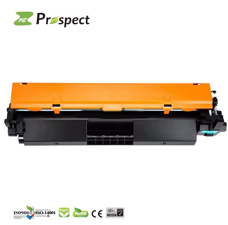 Toner Cartridge Replacement – Compatible with HP CF217A & Canon CRG047 CRG-047 with Chip – Black