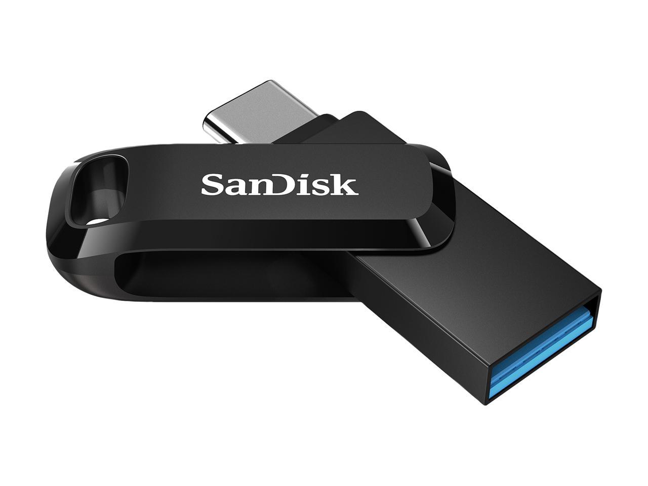 SanDisk OTG Ultra 128GB 400MB/S Dual Drive Go USB Type-C for Smartphones, Tablets and Computers | SDDDC3-128G-G46