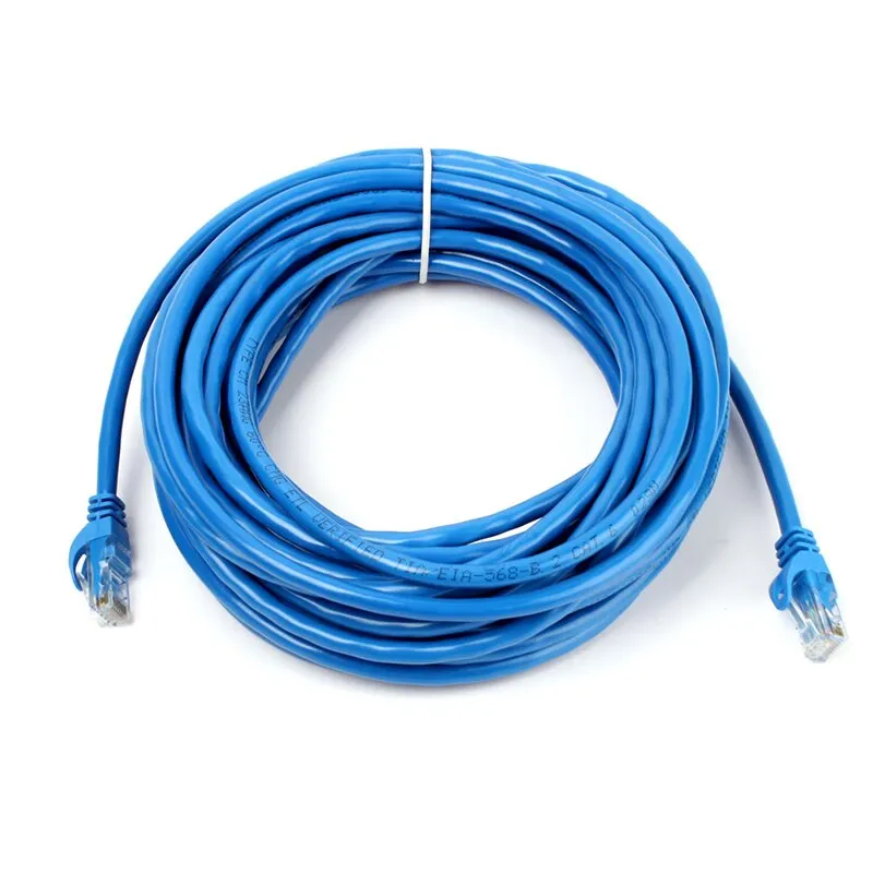 Ethernet Cable Supports CAT6 Standards 550MHz 10Gbps RJ45 Computer Networking Cord 50 Meter